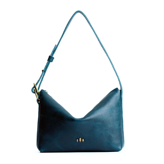 Slouchy Shoulder Bag with Adjustable Strap & Zipper