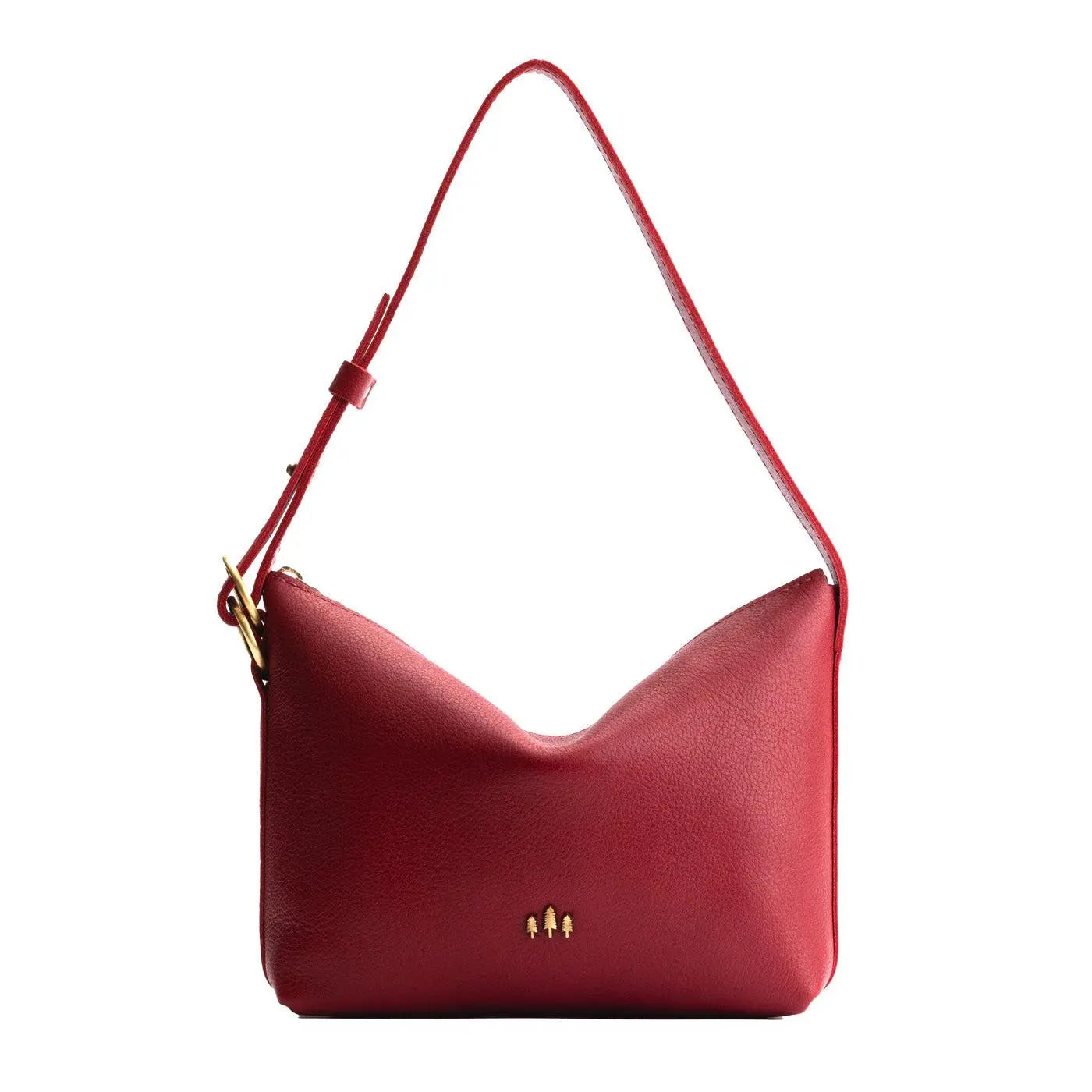 Slouchy Shoulder Bag with Adjustable Strap & Zipper